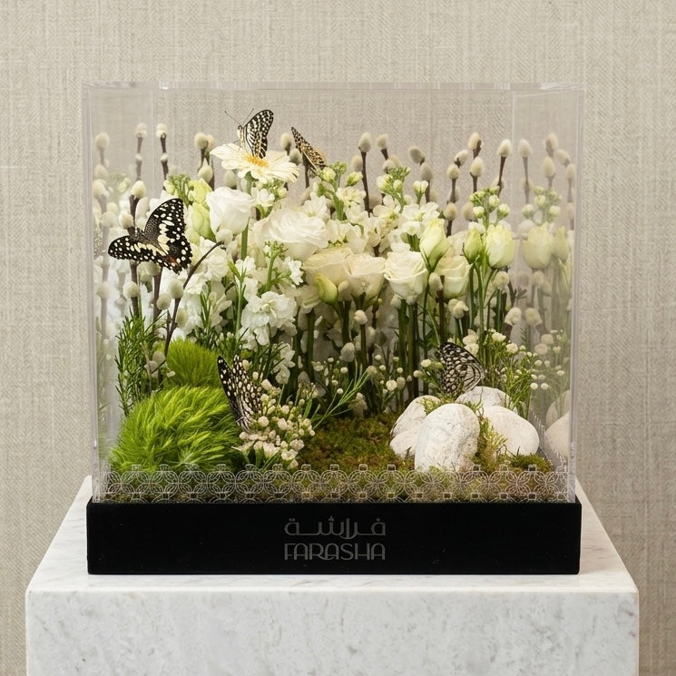 Farasha Gold - White Enchanted Forest