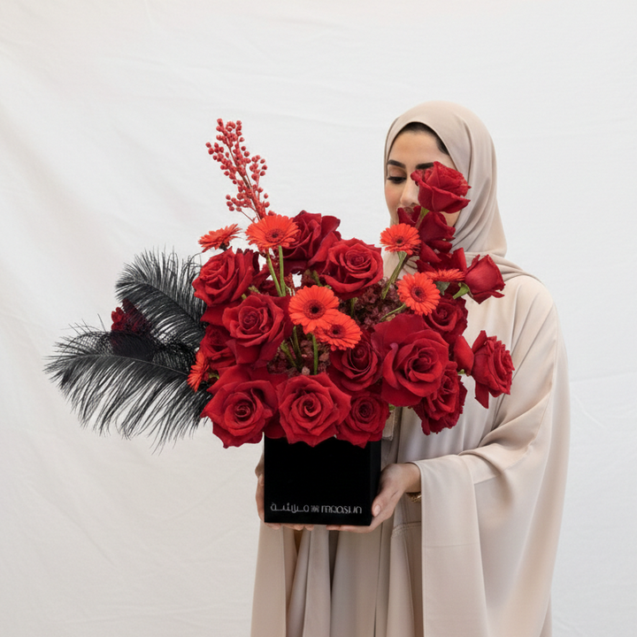 Floral Arrangement - Red Lacewing