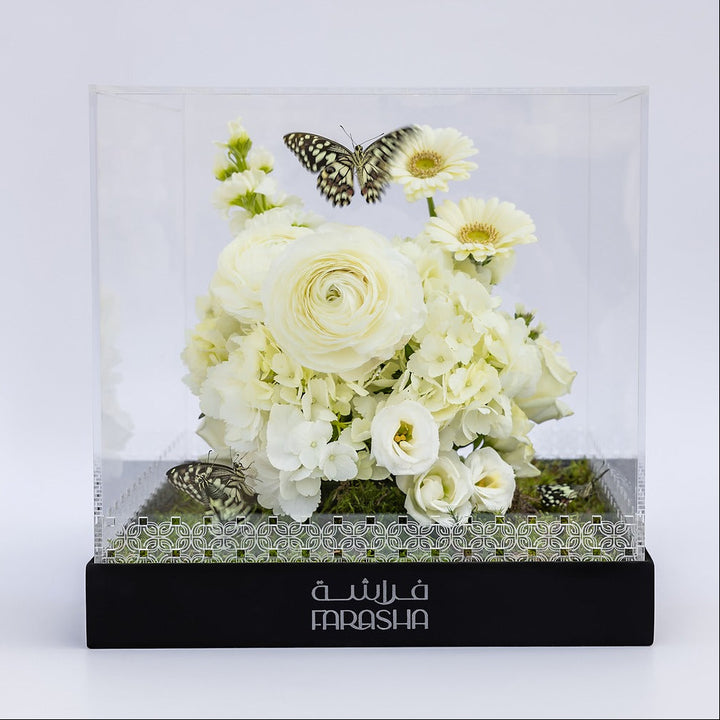 Farasha Box - Elegant White