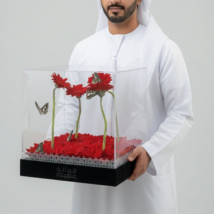 Farasha Box - Playful Red