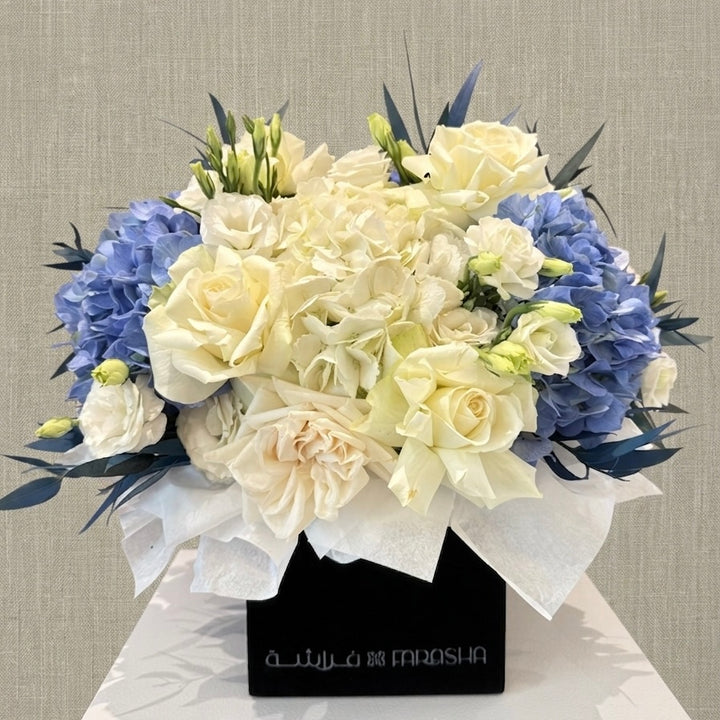 Floral Arrangement - Clouds of Blue