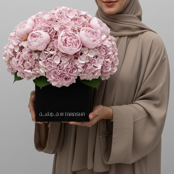 Floral Arrangement - Clouds of Blush