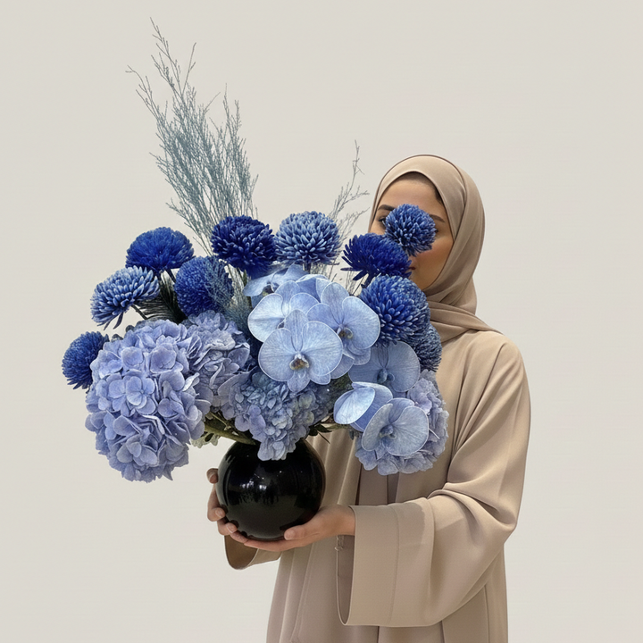 Floral Arrangement - Blue Morpho