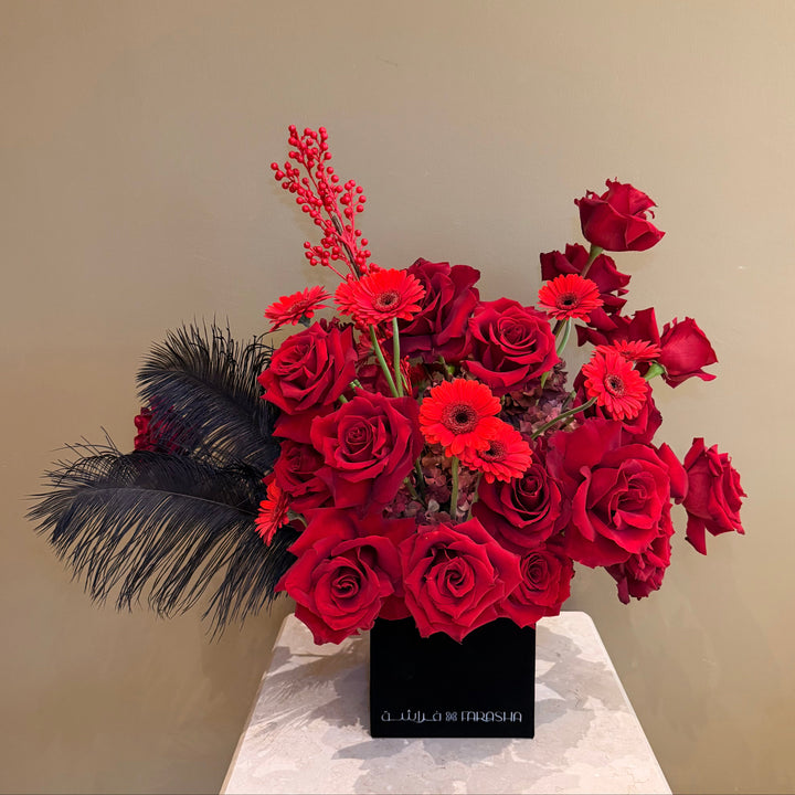 Floral Arrangement - Red Lacewing