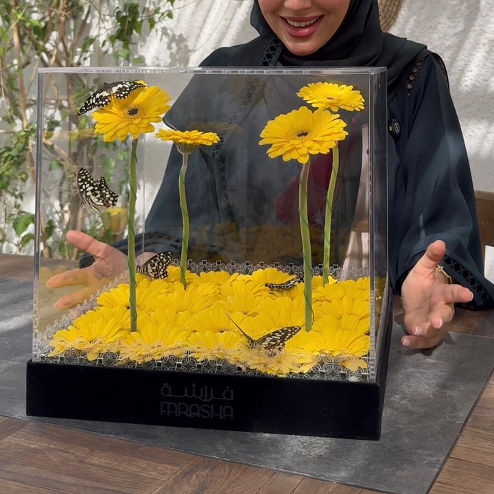 Farasha Box - Playful Yellow