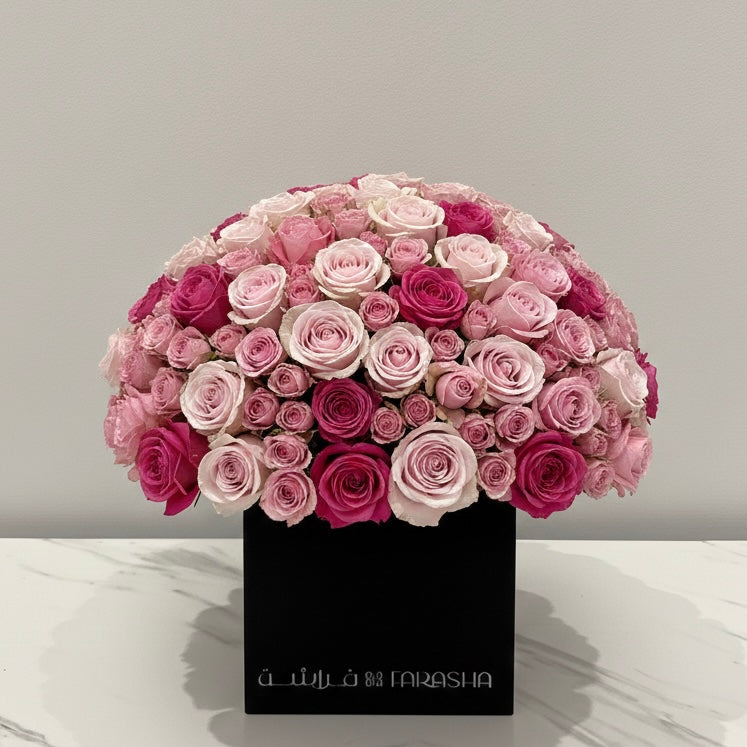 Floral Arrangement - La Vie en Rose
