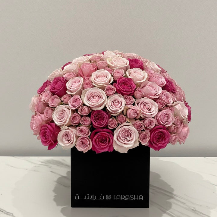 Floral Arrangement - La Vie en Rose